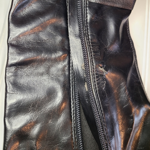 Steve Madden Brandey Black Paris Heeled Boots size 10 - Picture 14 of 16